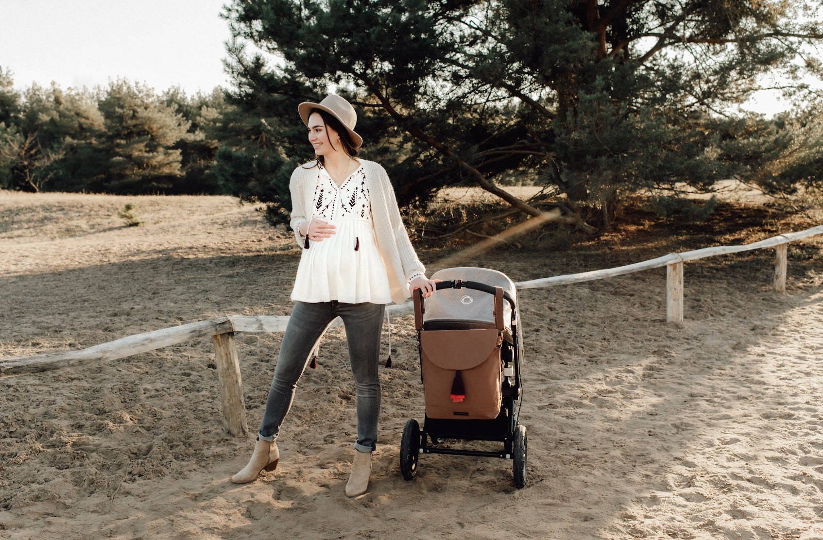 mara mea Wickeltaschen funktionieren auch als Kinderwagentasche