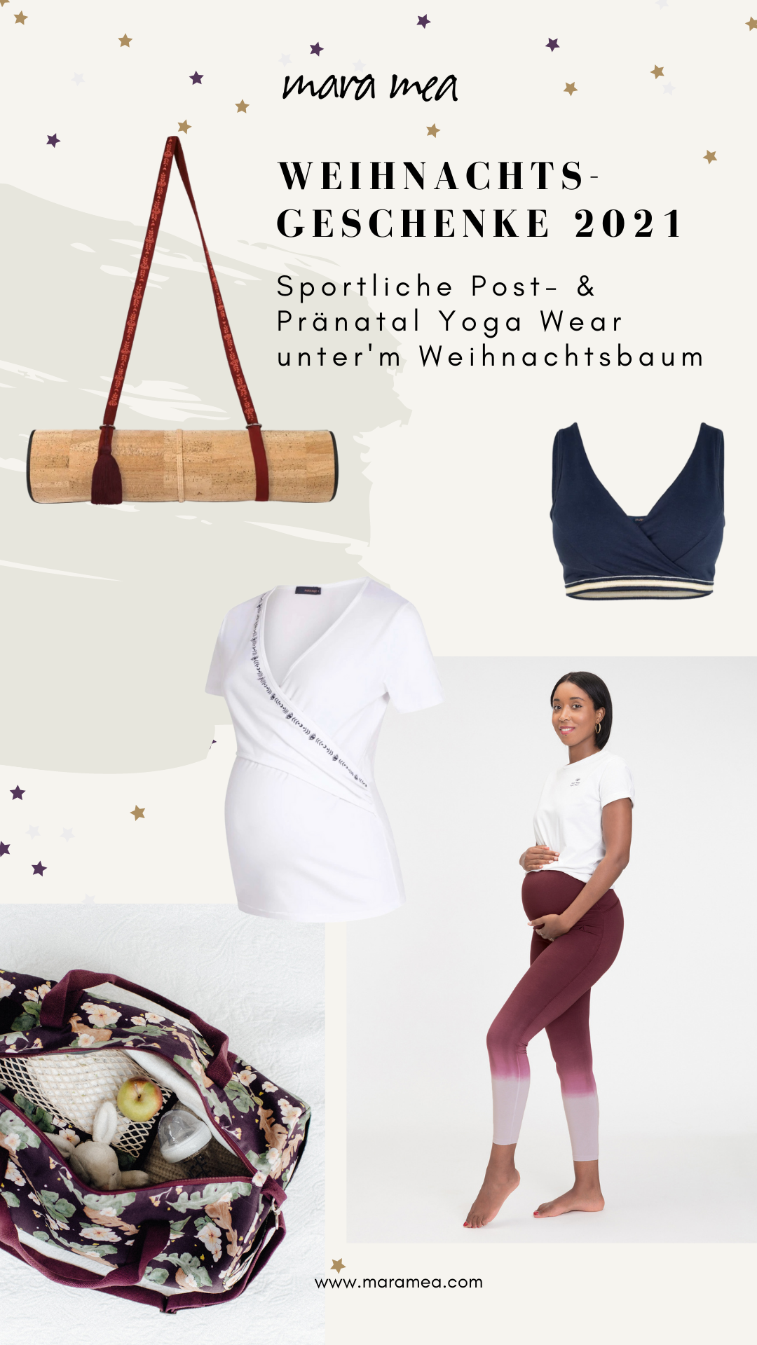 Postnatale und Pränatale Yoga-Outfits als Weihnachtsgeschenke