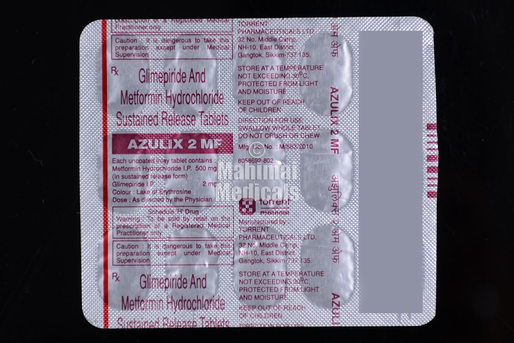 Azulix 2 Mf Tablet Sr Mahimaimedicals