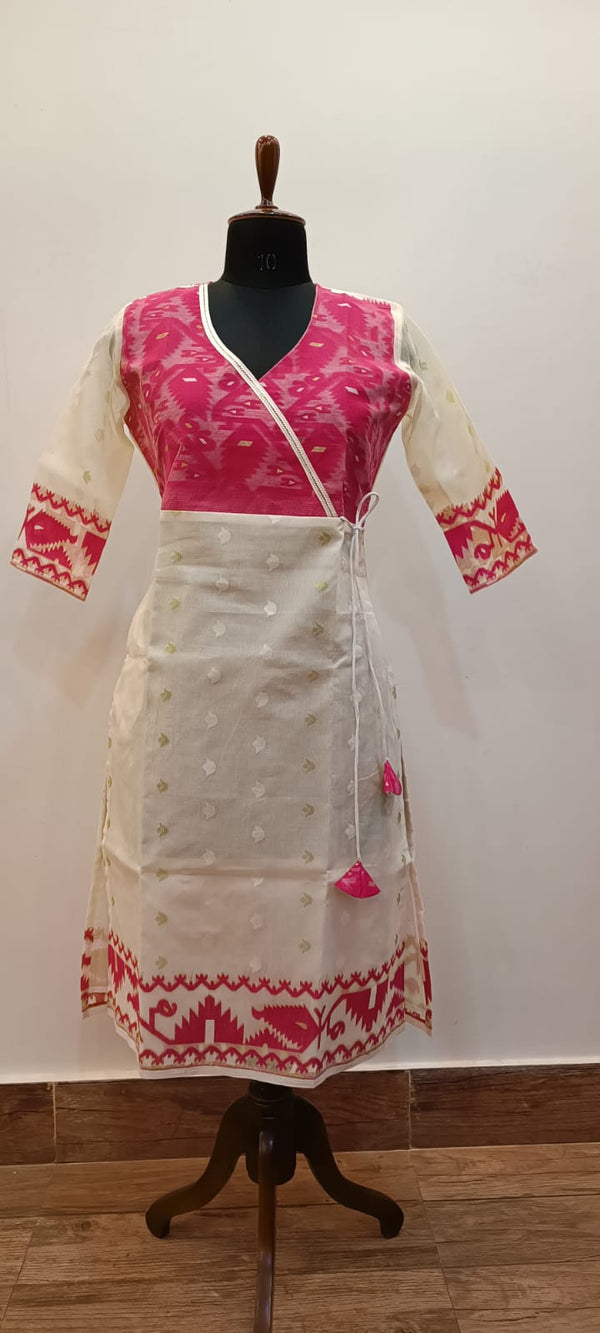Handloom Dhakai Jamdani Cotton 3 Piece, Soft, Comfortable Summer Wear.  Kamij, Pant and Dupatta - Etsy | Comfortable dress, Summer wear, Summer  dresses