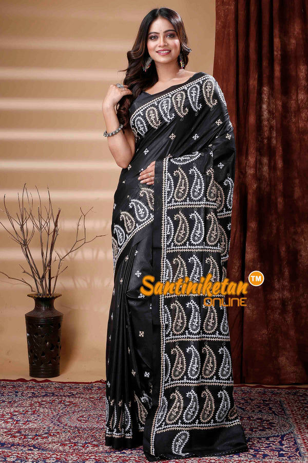 Bangalore Silk with Gujrati & Kathiawari Stitich Saree in Kolkata at best  price by Charvi Boutique - Justdial