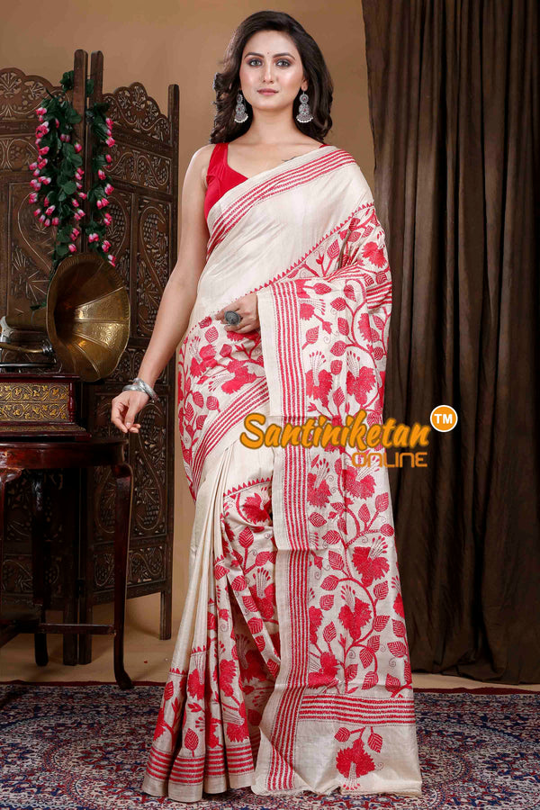 Tantutvaa.com | Shop Kantha Sarees from Bengal