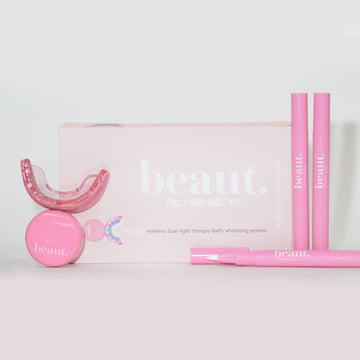 Beaut Teeth Whitening Kit: Polly Pink