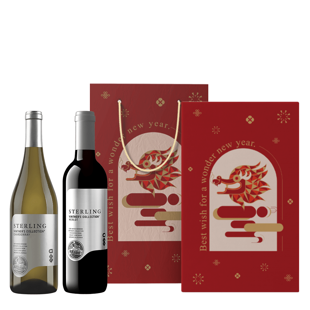 美國 史達琳 酒農精選紅白禮盒 || Sterling Vineyards Vintner's Collection Gift Set