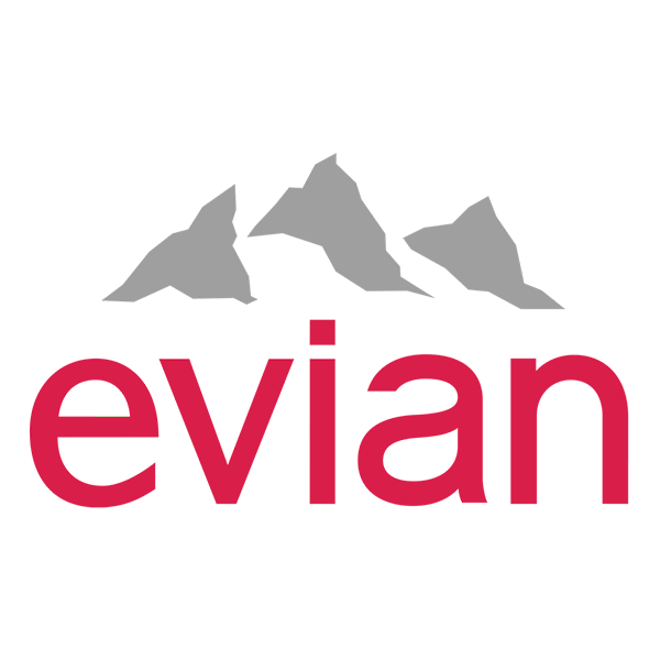 Evian 愛維養 logo