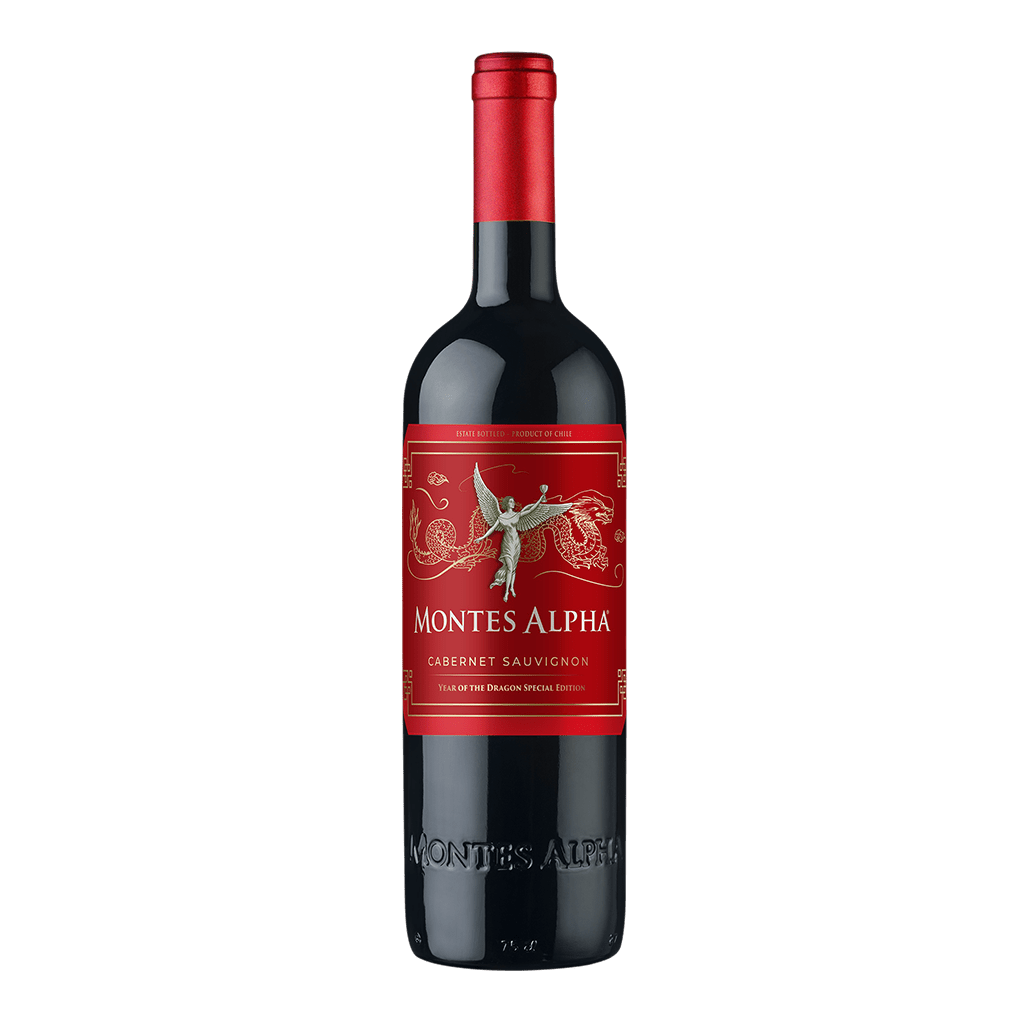 蒙帝斯 阿法卡本蘇維翁紅酒 龍年限定版 || Montes Alpha Cabernet Sauvignon Year of The Dragon Special Edition