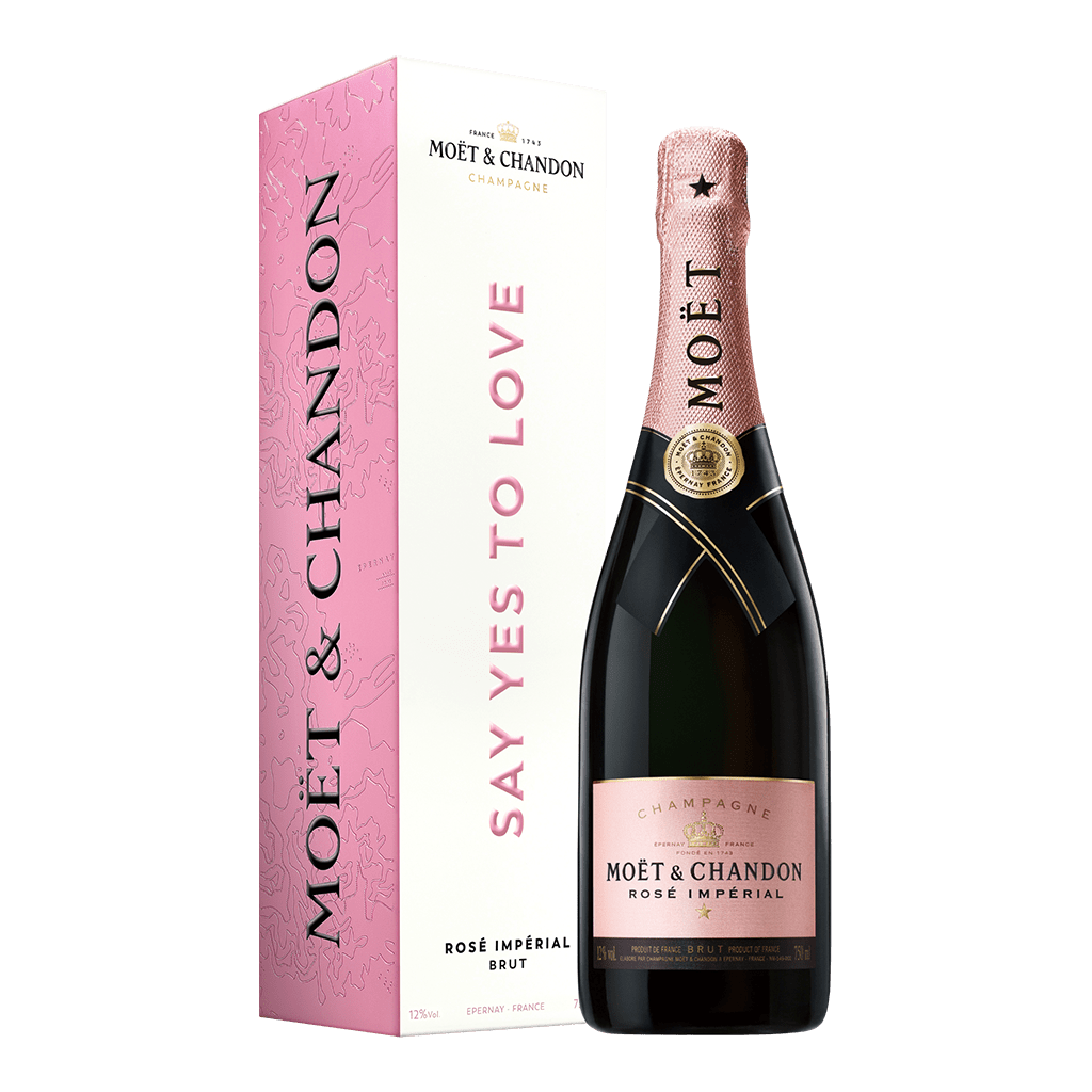 酩悅 粉紅香檳 情人經典限量版 || Moët & Chandon Rose - SAY YES TO LOVE Gift Box