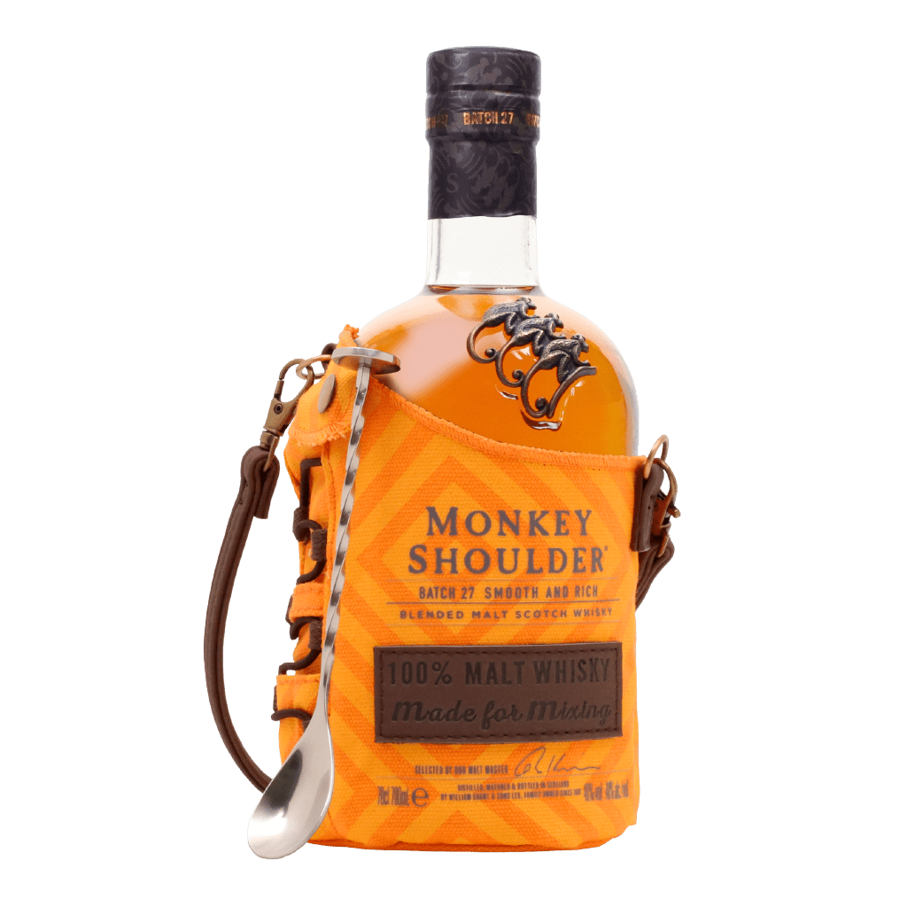 三隻猴子100%麥芽威士忌 橘衣調酒組 || Monkey Shoulder Malt Scotch Whisky Limited Edition