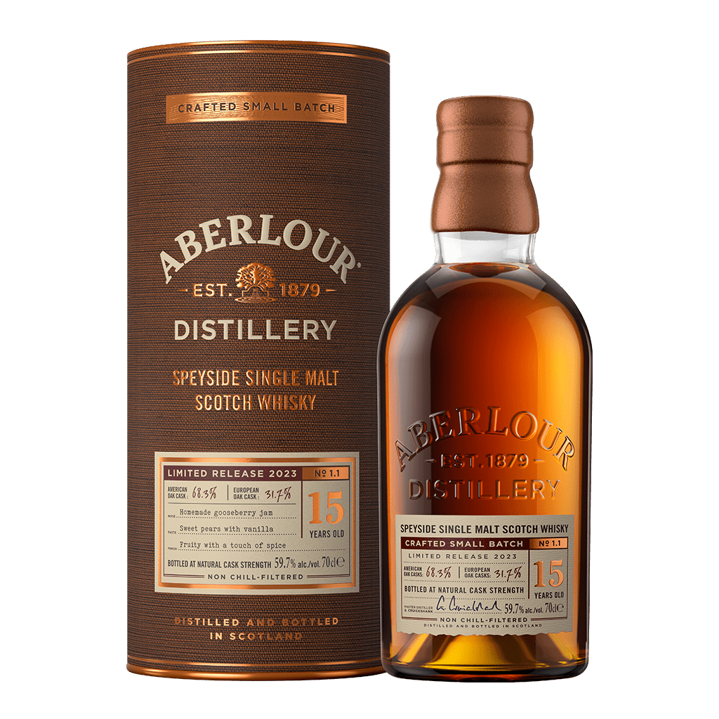 亞伯樂 15年小批次雙桶原酒 || Aberlour 15Y Crafted Small Batch Limited Release 2023