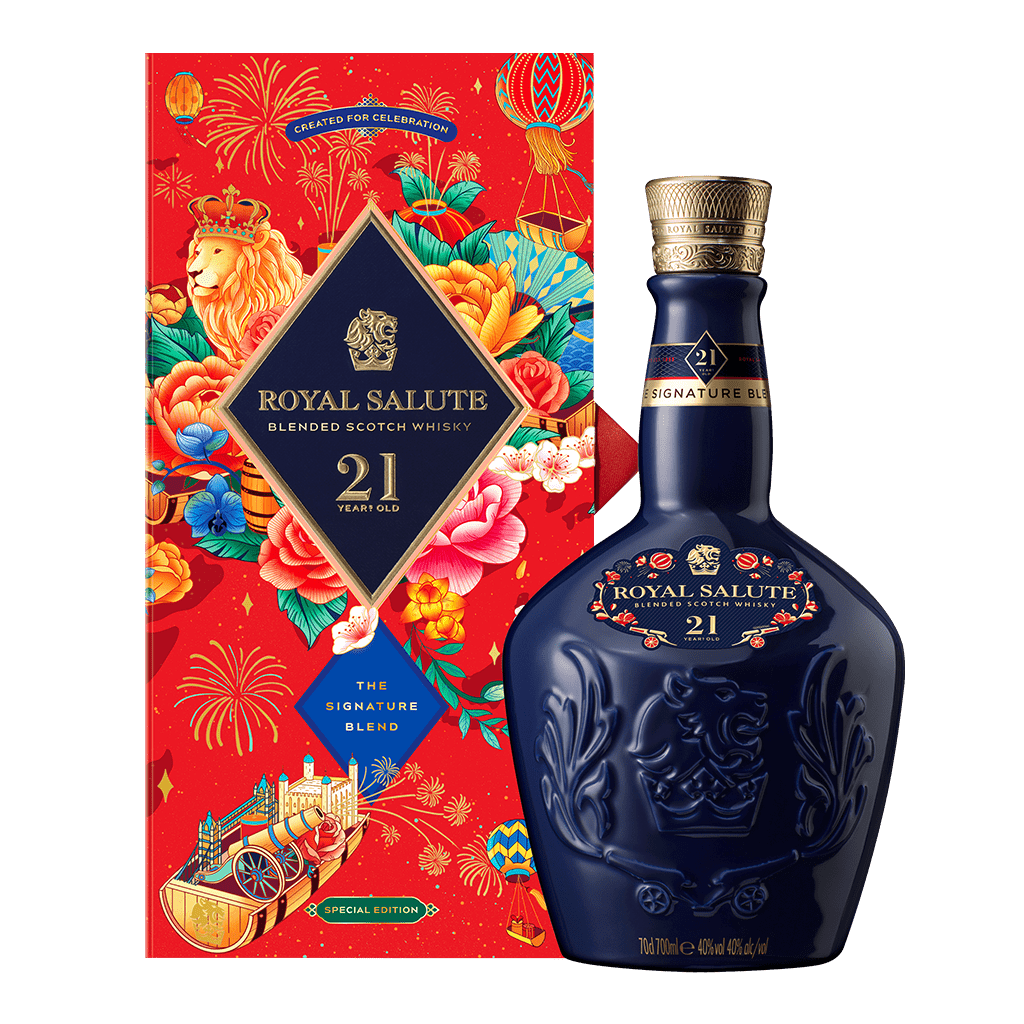 皇家禮炮 21年 花開富貴年節限定版 || Royal Salute 21Y 2024 CNY