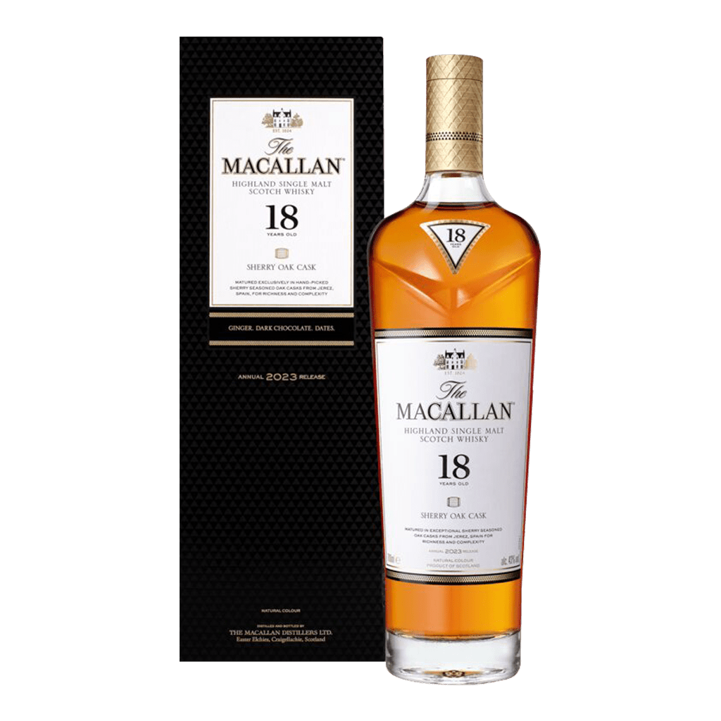 麥卡倫 18年雪莉桶 (2023年) || The Macallan Sherry Oak 18Y (2023)