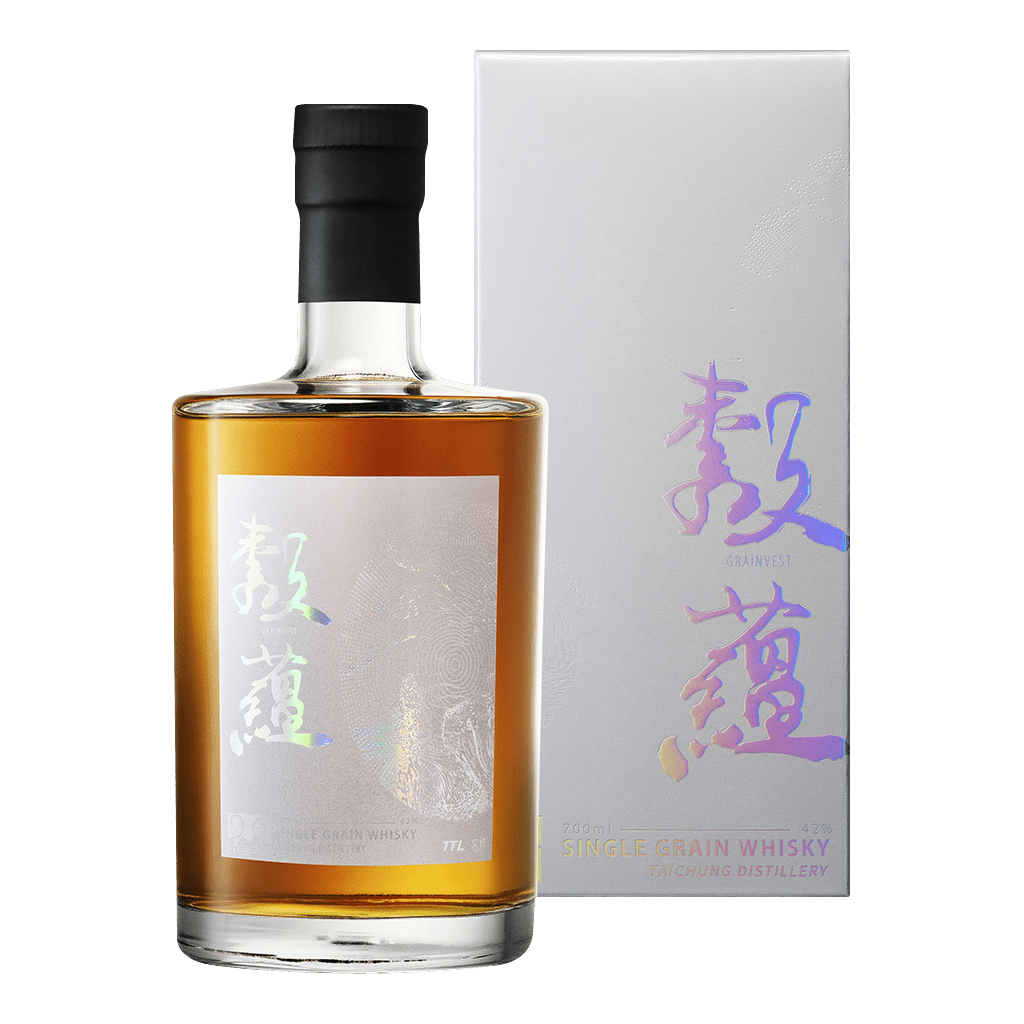 穀蘊 單一穀物威士忌 第16屆總統就職紀念酒 || Grainvest Single Grain Whisky Taichung Distillery In Commemoration of the 16th-term Presidential and Vice Presidential inauguration Limited Edition