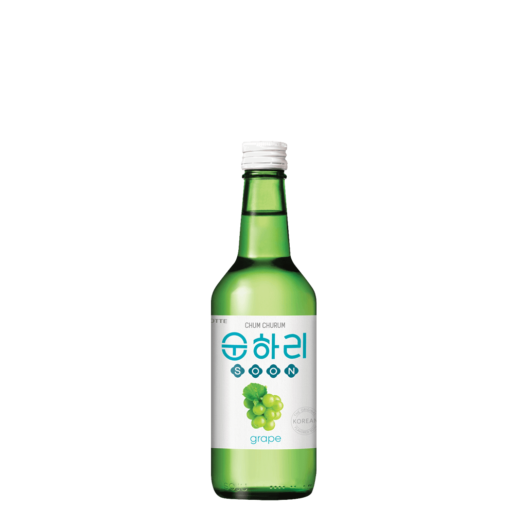 初飲初樂 葡萄燒酒 || Chum Churum Grape Soju