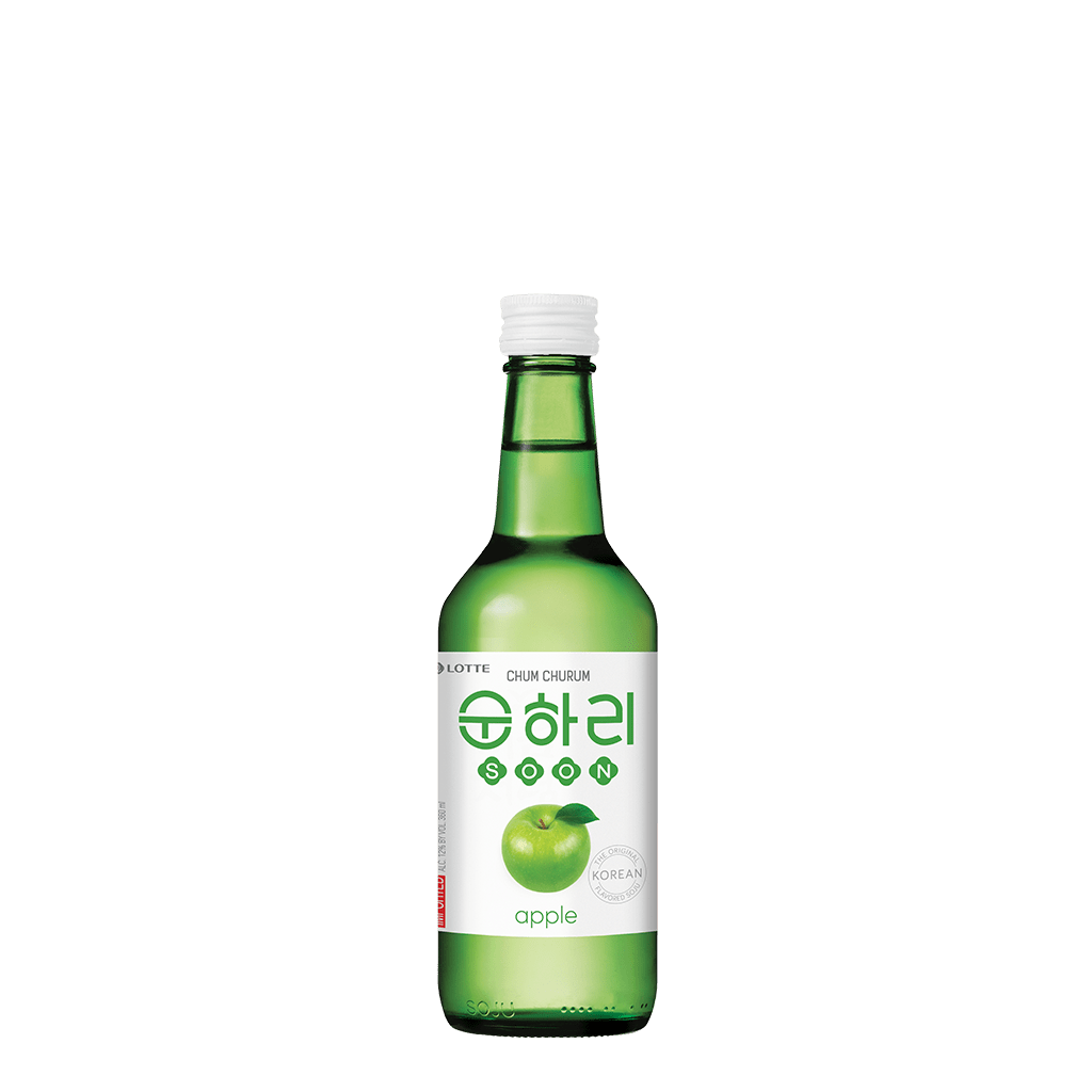 初飲初樂 蘋果燒酒 || Chum Churum Apple Soju