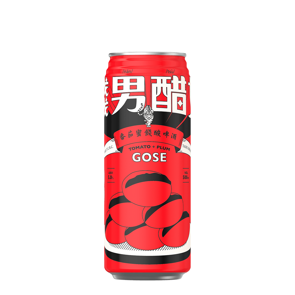臺虎精釀 X T.C.R.C. 餞男醋女酸啤酒 || Taihu Brewing Tomato + Plum Gose