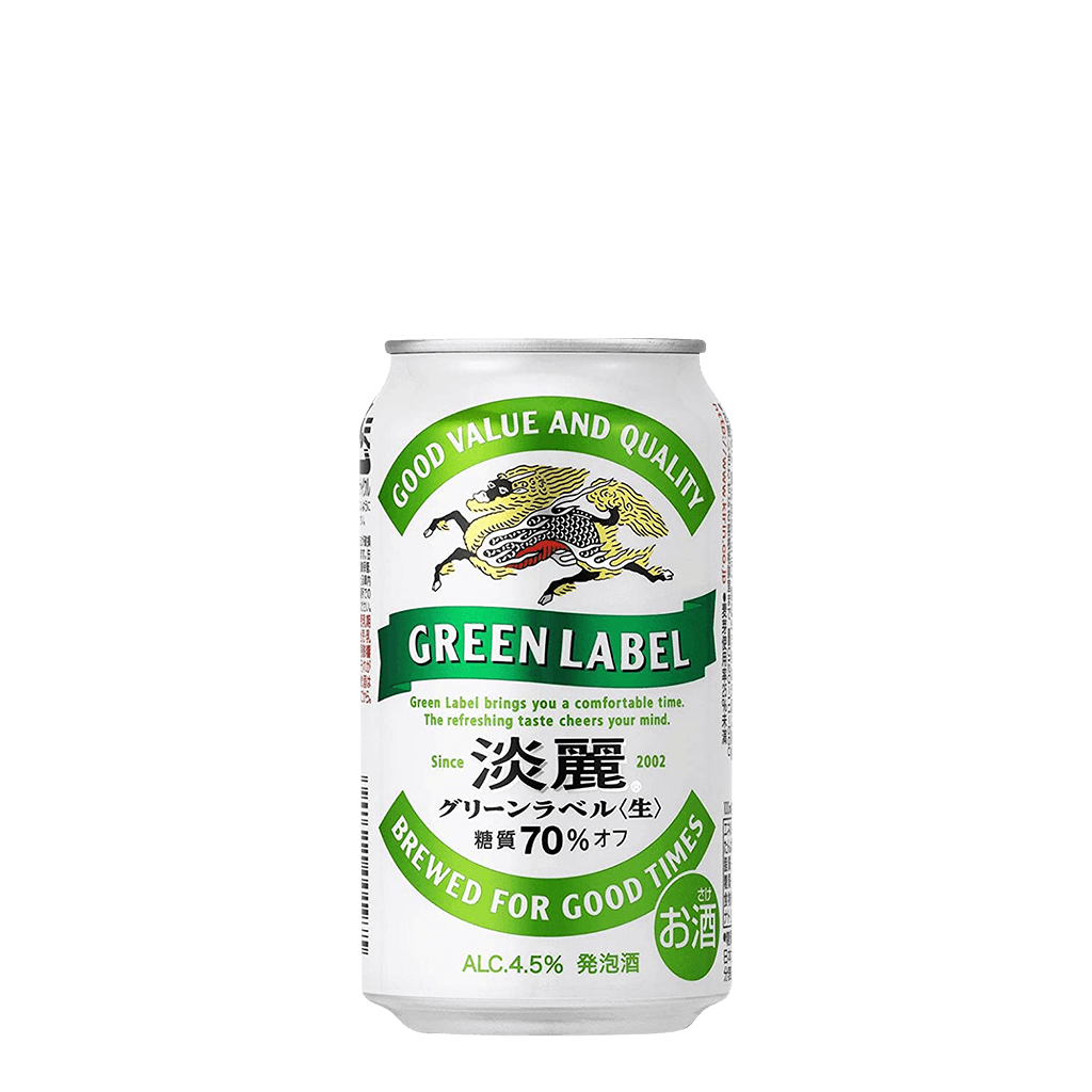 麒麟淡麗啤酒(24罐) || Kirin Green Label Beer