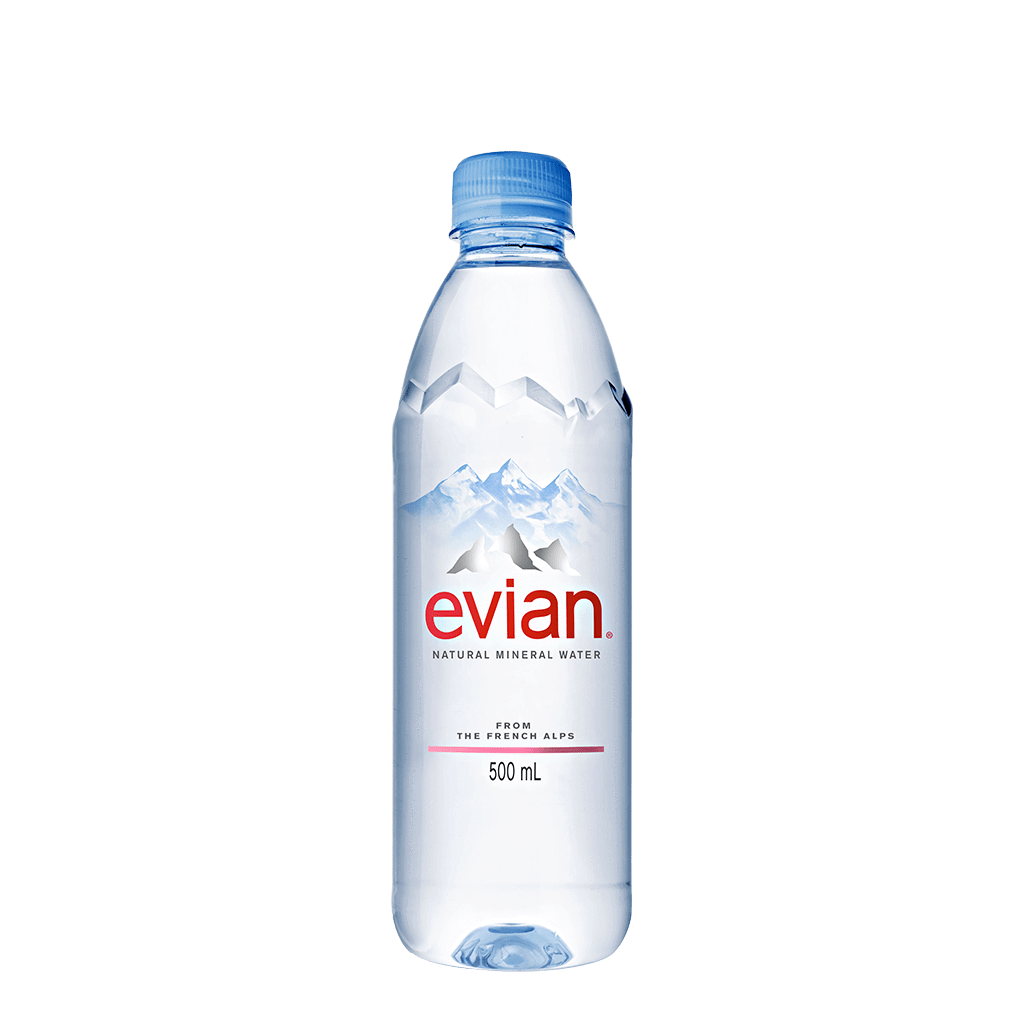 愛維養 天然礦泉水 500ml寶特瓶 (24瓶) || Evian Mineral Water