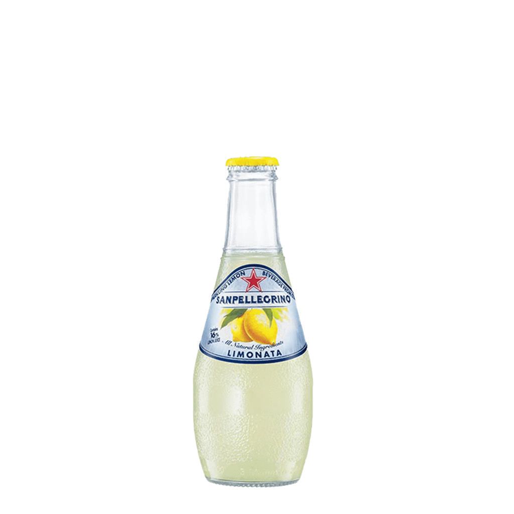 聖沛黎洛 氣泡水果飲 檸檬 200ml玻璃瓶 (24瓶) || San Pellegrino Italian Sparkling Drinks Limonata