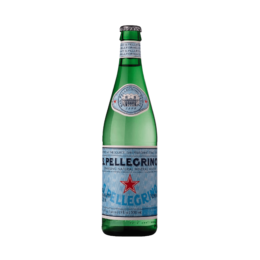 聖沛黎洛 天然氣泡礦泉水 500ml玻璃瓶 (24瓶) || san pellegrino sparkling water