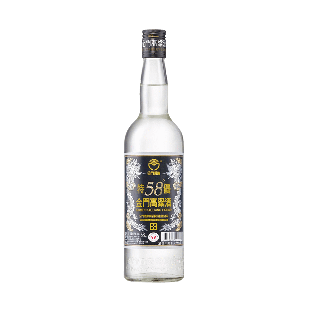 金門高粱 黑金龍特優金門高梁 58° || Kinmen Kaoliang Liquor 58°