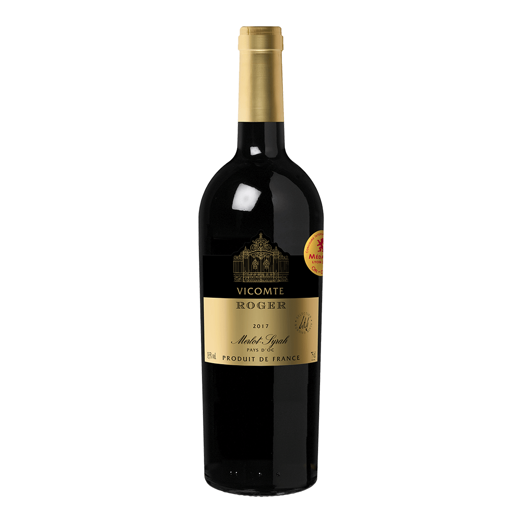 羅格世家 梅洛希哈紅酒 2021 || Vicomte Roger Merlot Syrah Igp Pays Doc 2021