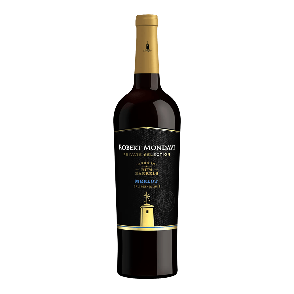 羅伯蒙岱維 酒莊特選 蘭姆酒桶陳梅洛紅酒 2019 || Robert Mondavi Private Selection Rum Barrel-Aged Merlot 2019