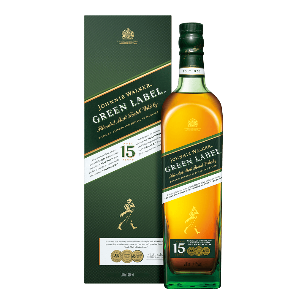 約翰走路 綠牌15年 || Johnnie Walker Green Label 15Y