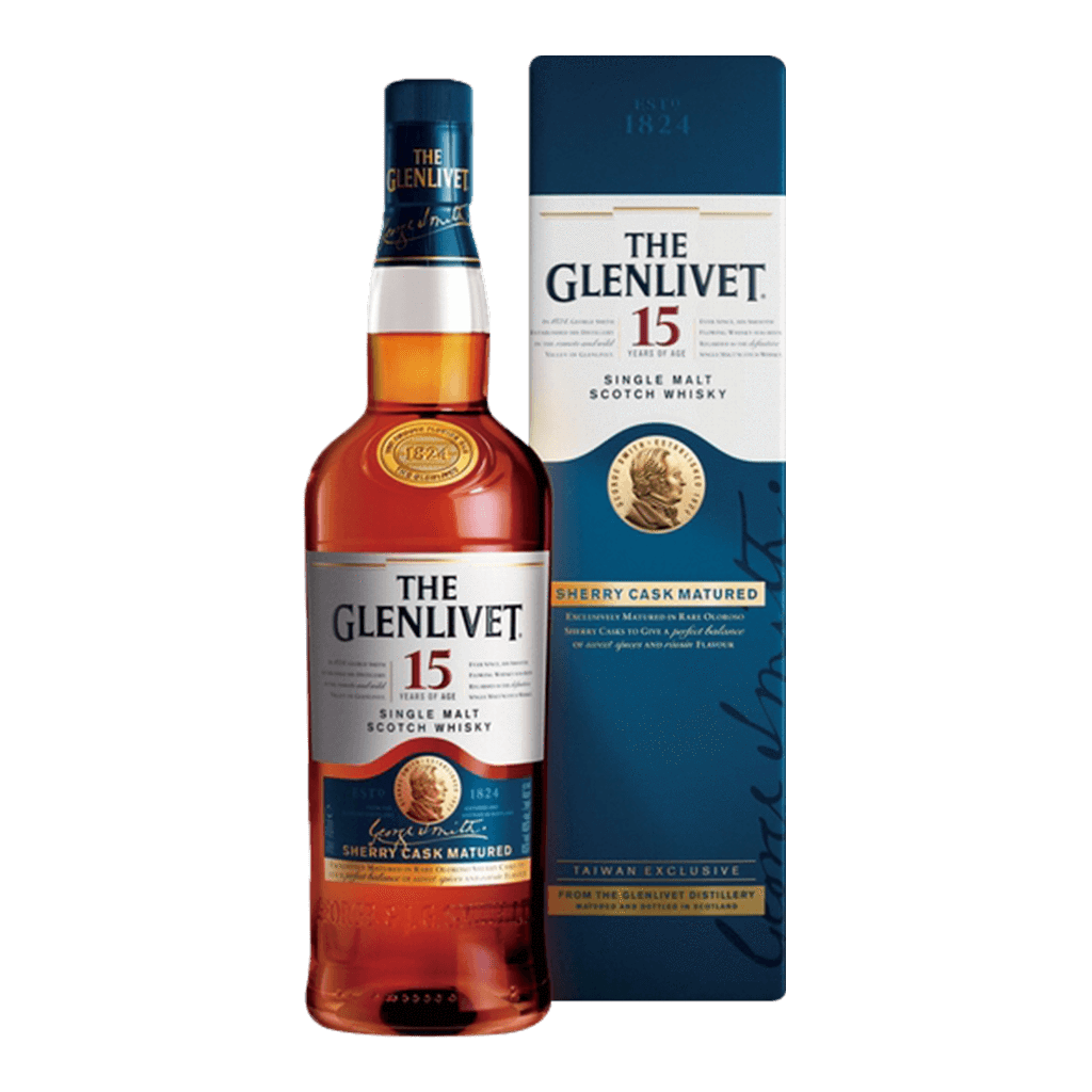 格蘭利威 15年雪莉桶 || Glenlivet 15Y Sherry Cask Matured Single Malt Scotch Whisky