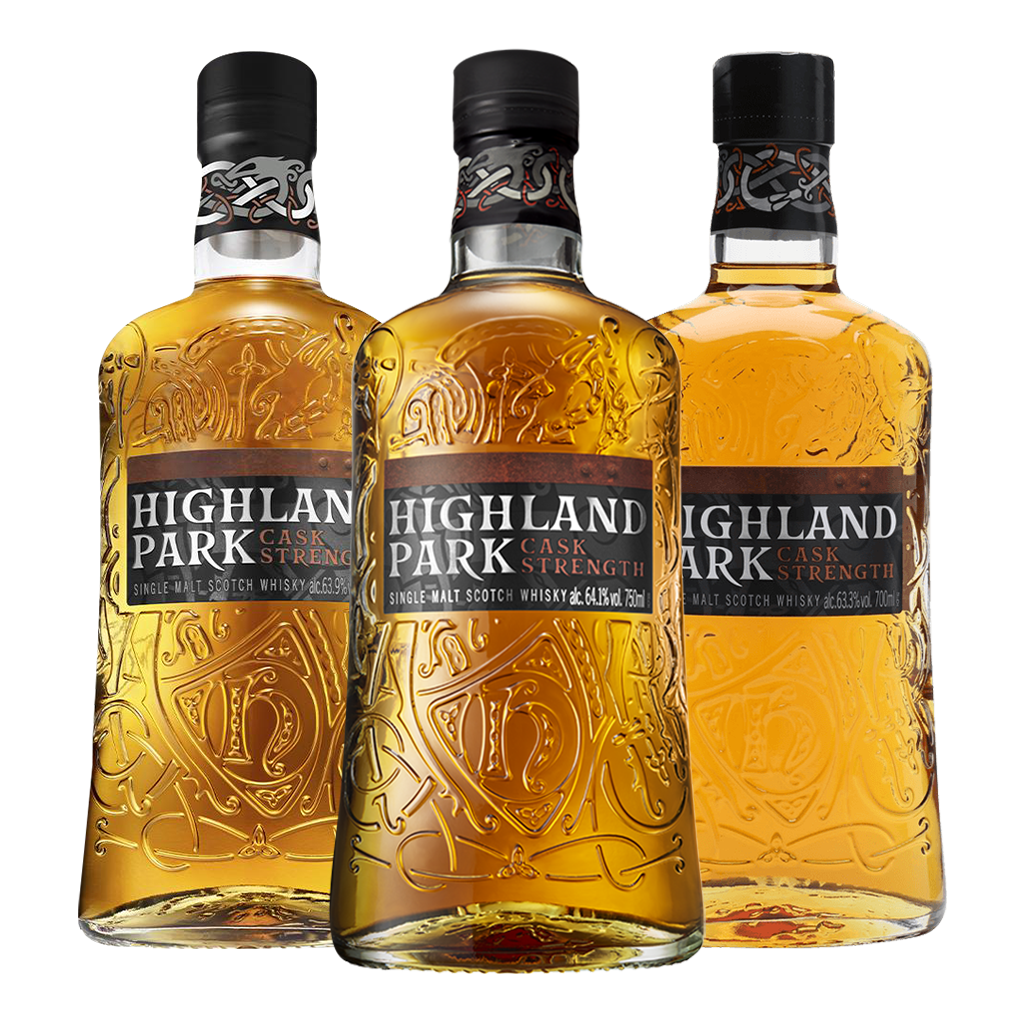 高原騎士 原酒套組 (NO.1+NO.2+NO.3) || Highland Park Cask Strength Release NO.1+NO.2+NO.3