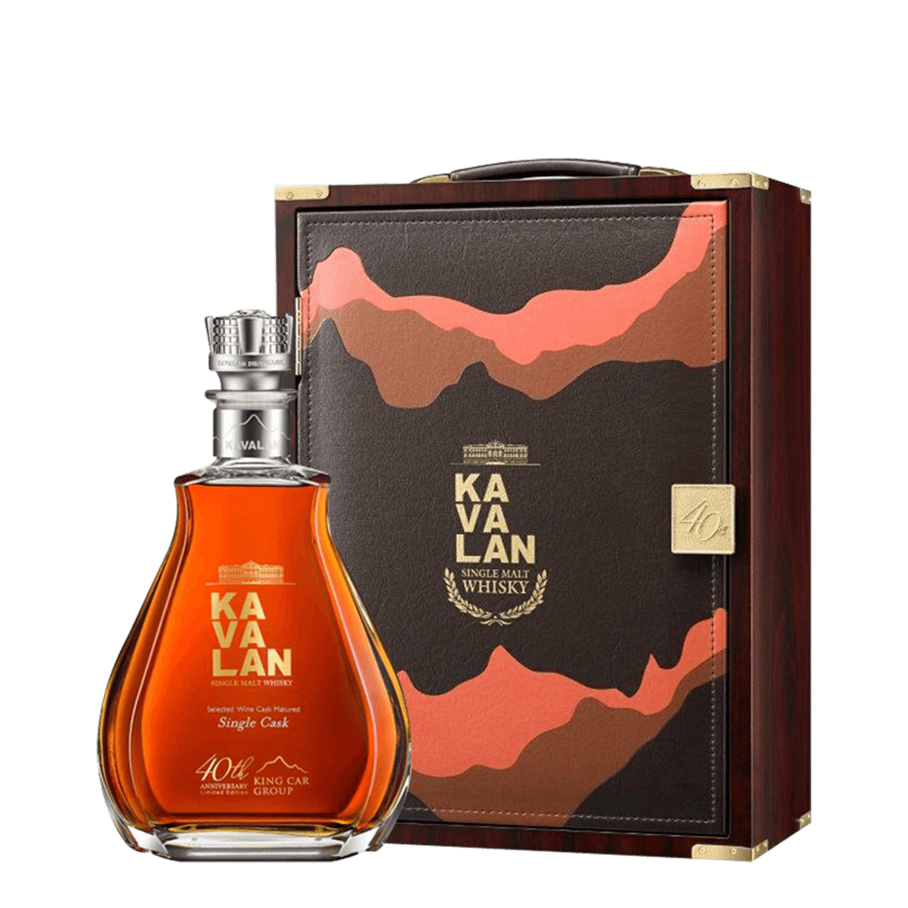 噶瑪蘭 尊典 金車40週年紀念限量款 (附杯子) || Kavalan King Car 40th Anniversary Limited Edition