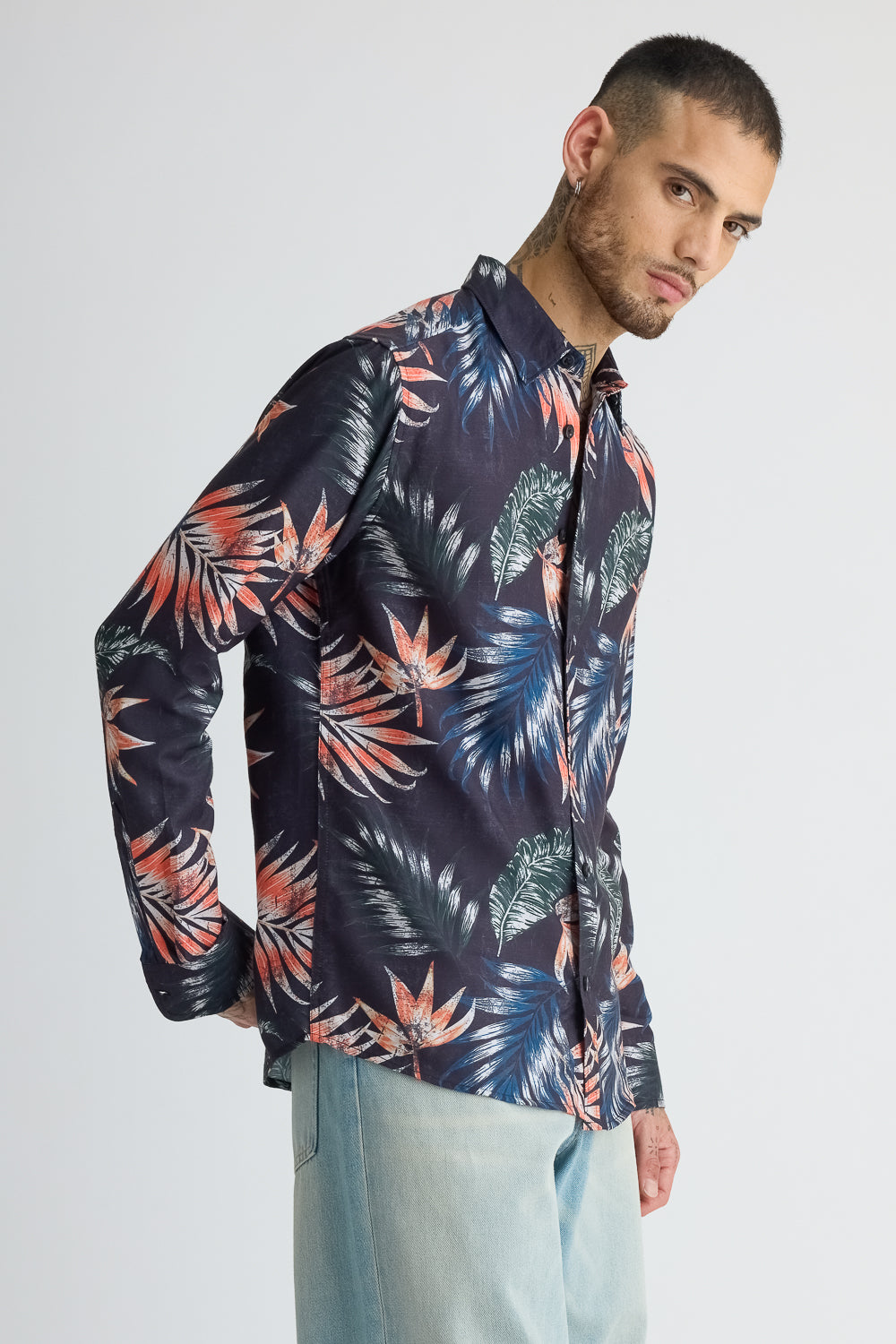 Full Sleeves Jungle Jive Printed Shirt