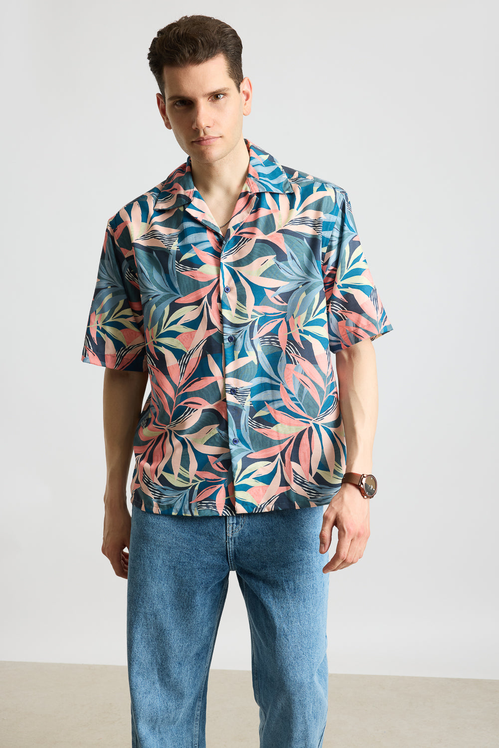 Floppy Printed Men's Resort Shirt