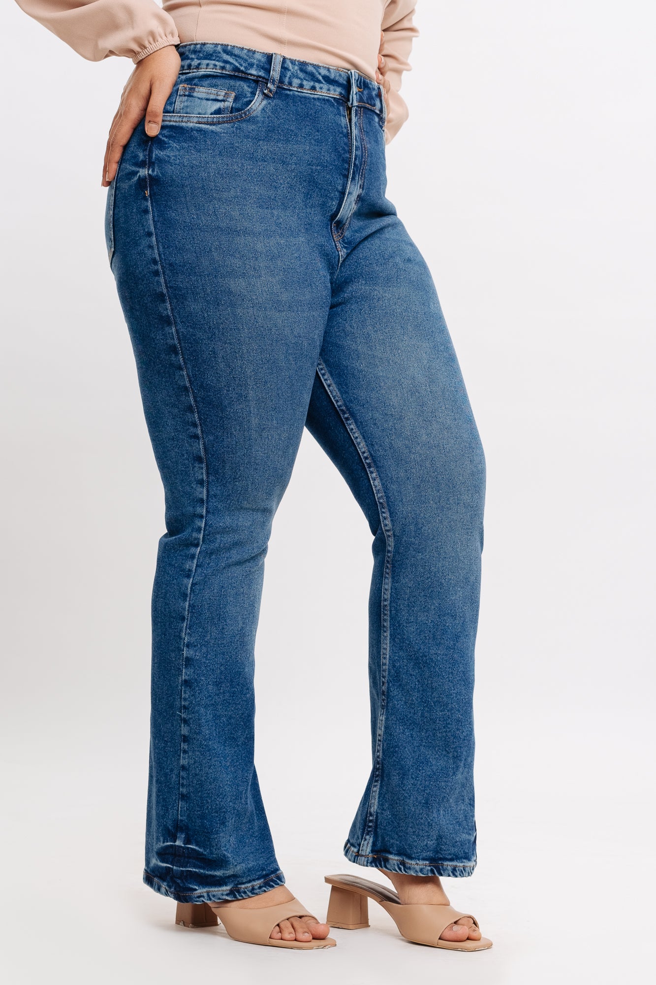 Classic Tinted Bootcut Jeans