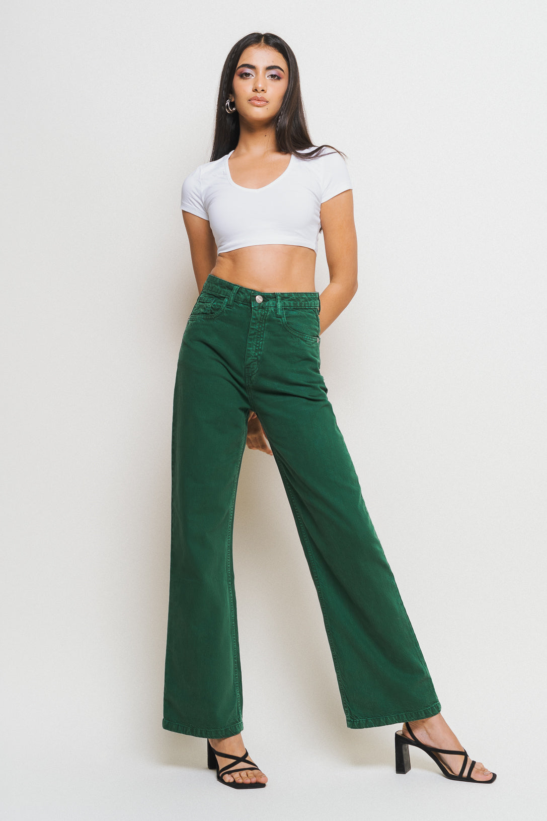 Denim Verdant Straight Pants