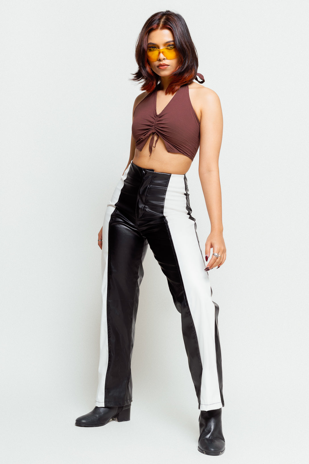 Emily Ratajkowski Takes The Leather Trouser Trend For A Spin  British Vogue