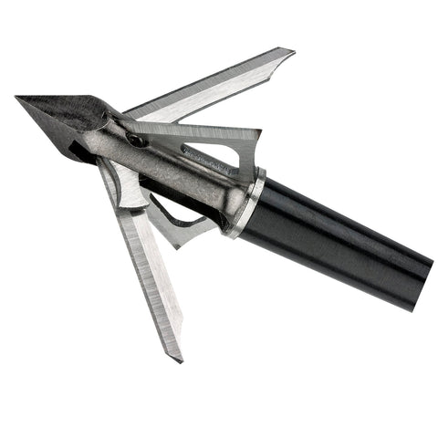 Muzzy Trocar HBX Hybrid 4 Blade Crossbow Broadhead 100gr – Buffalo Gap  Outfitters