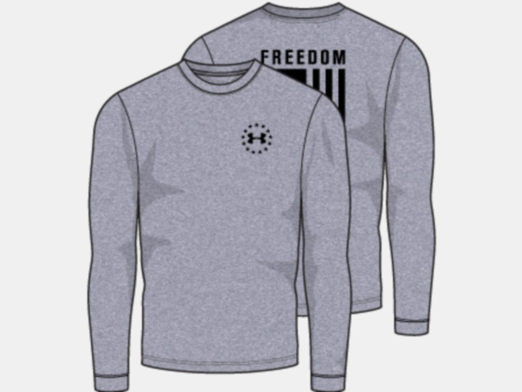 UNDER ARMOUR UA Freedom Flag Long Sleeve T-Shirt 1333369035XL – Buffalo ...