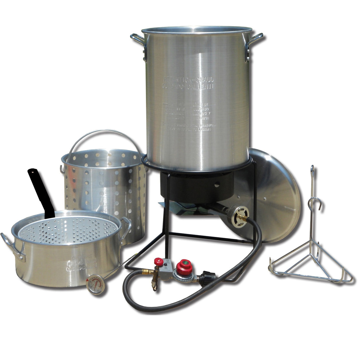 King Kooker #1265BF3 Frying and Boiling Package with Two Pots