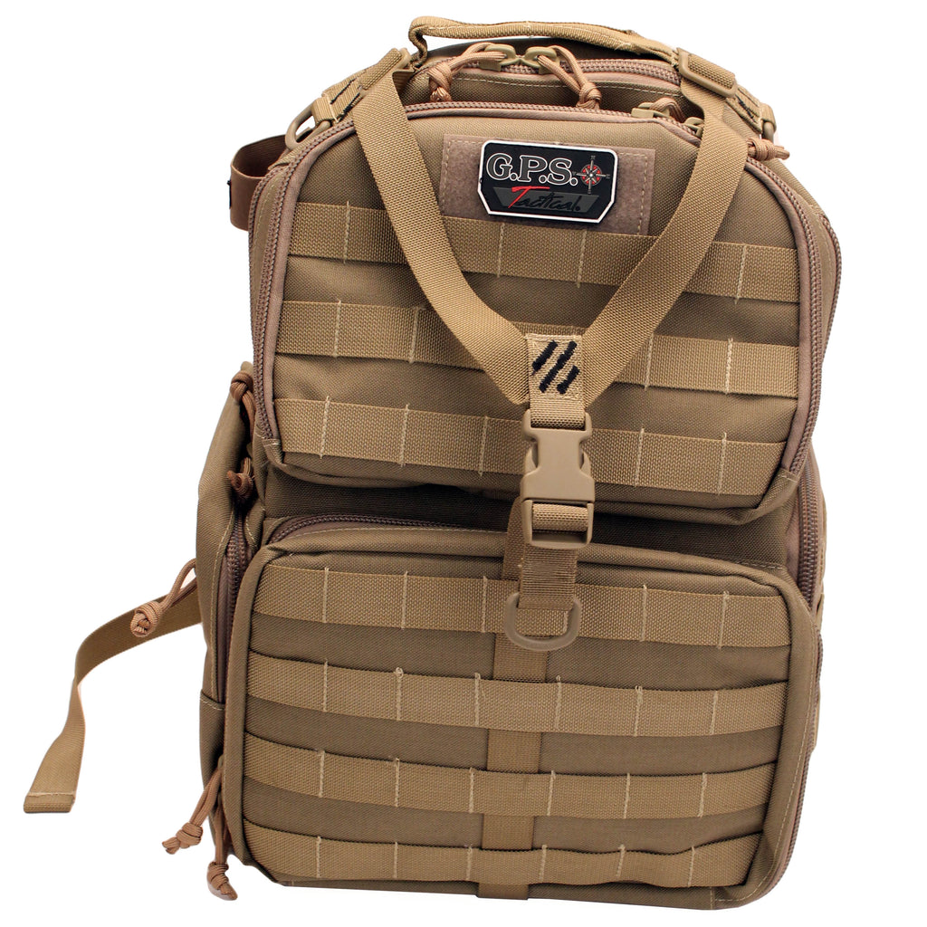 G Outdoors Tactical Range Backpack,Tan GPST1612BPT