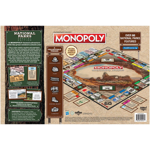 hasbro monopoly national parks special edition