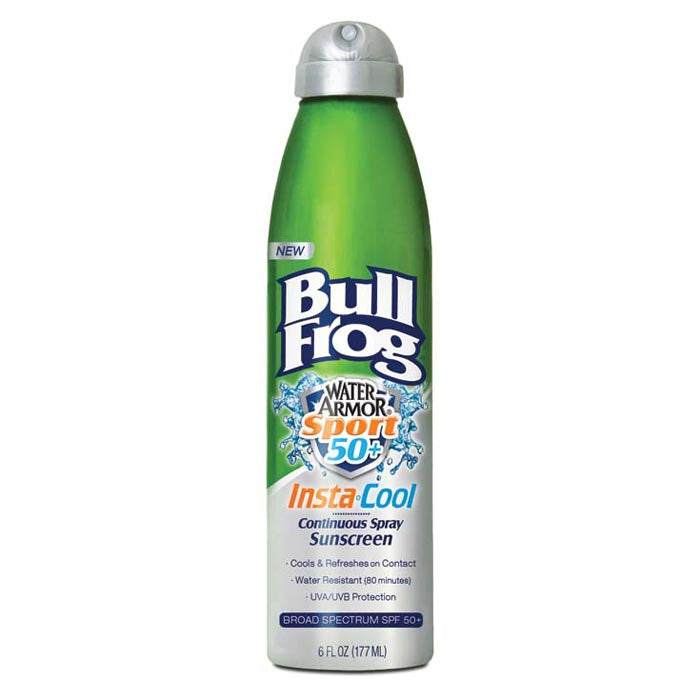 bullfrog sunscreen bug spray