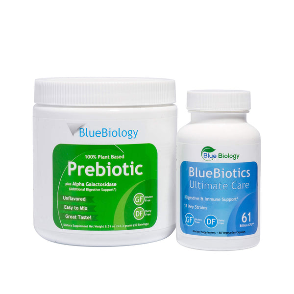 BlueBiotics BlueBiology Probiotics and Prebiotic Powder 