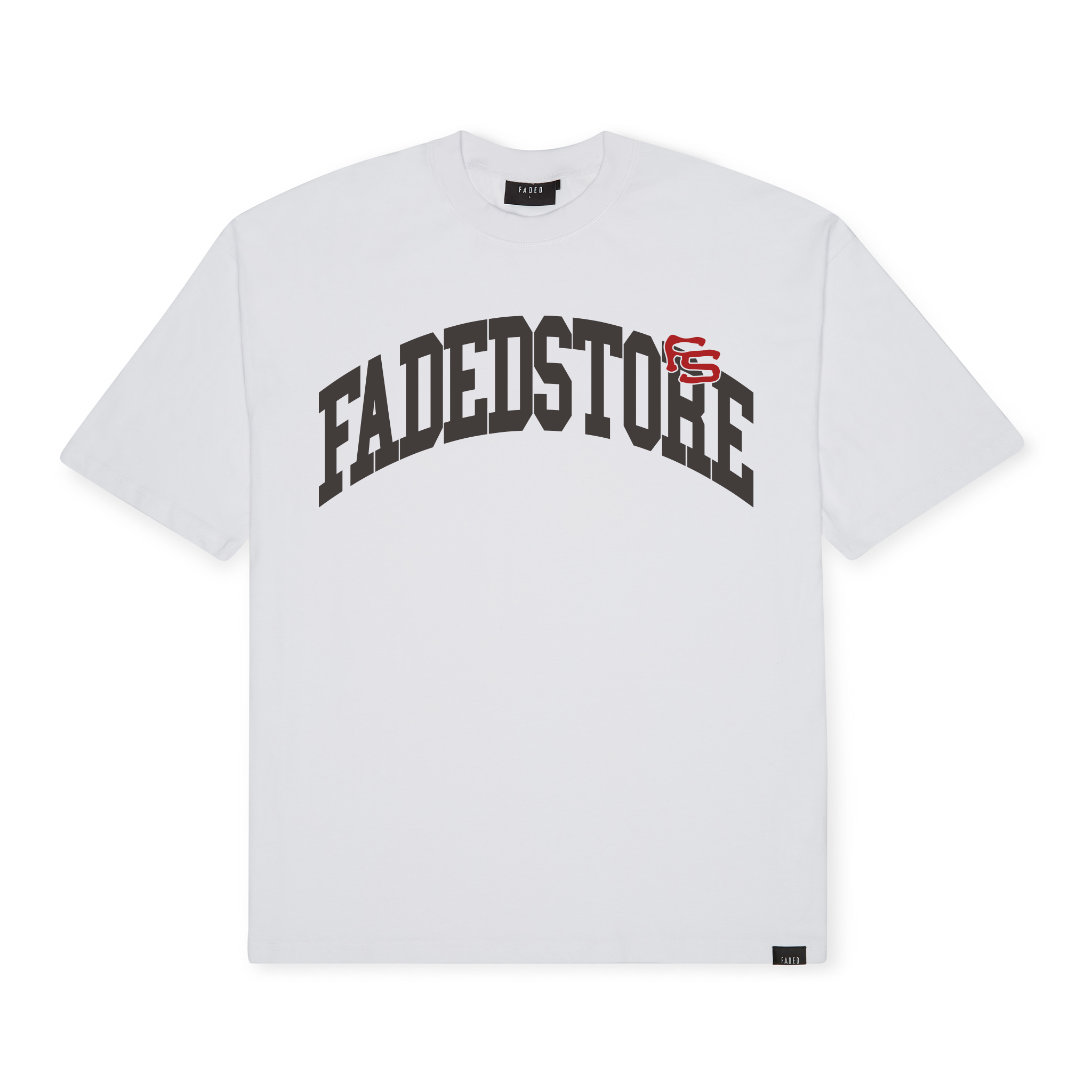 Varsity Box Fit T-Shirt | White