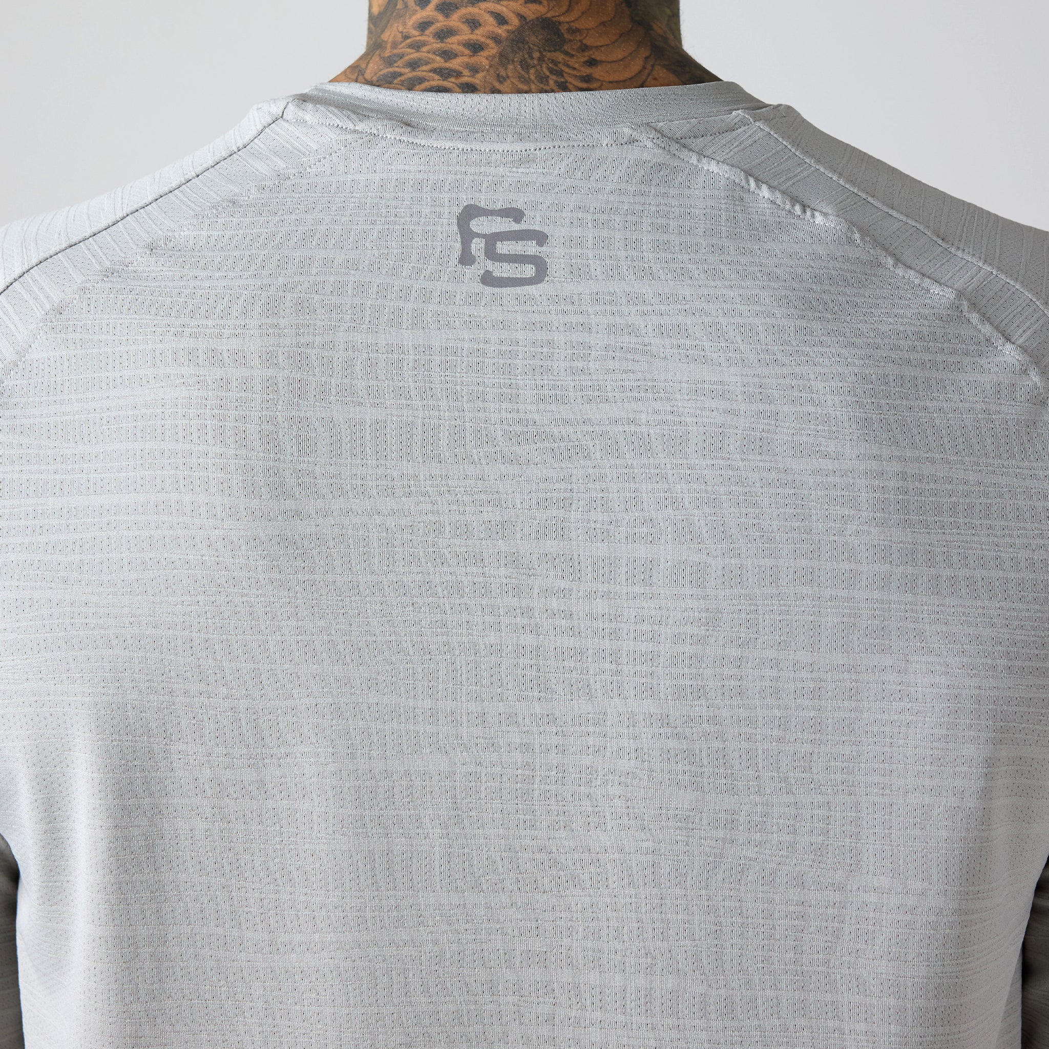 Box Fit Tech T-Shirt | Fog Grey