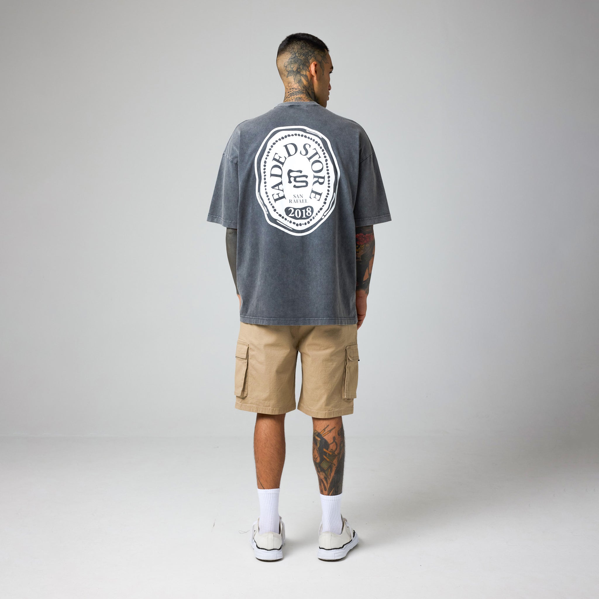 Wax T-Shirt | Washed Grey