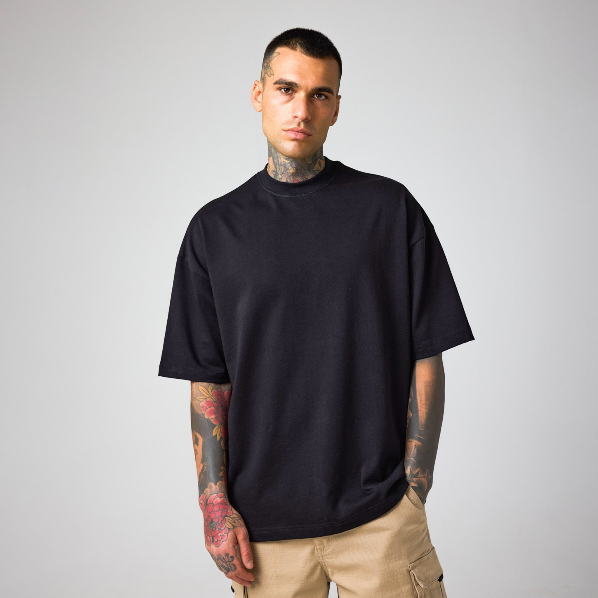 Box Fit T-Shirt | Vintage Black Wash