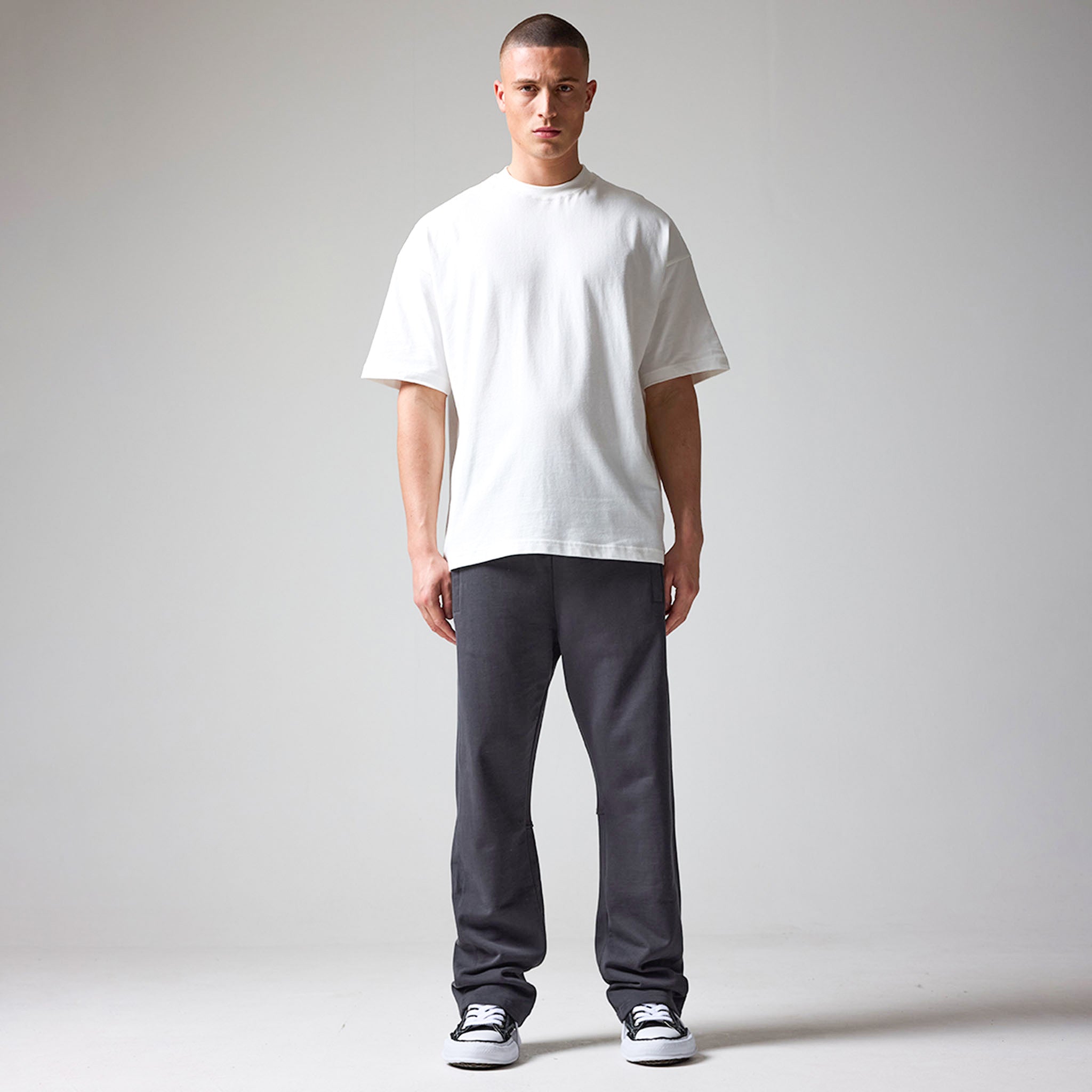 Heavyweight Open Hem Jogger | Slate