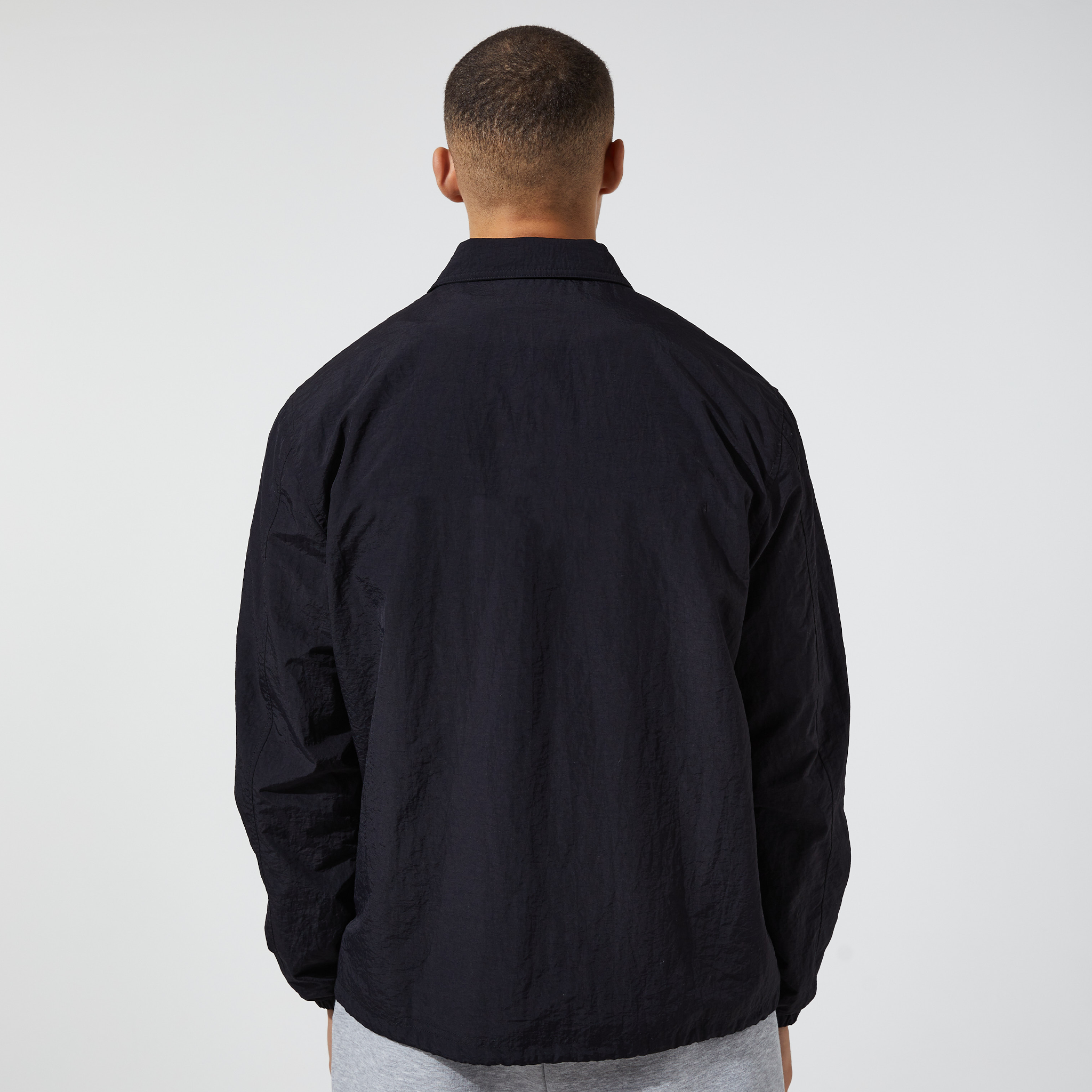 Basic Coach Jacket | Black