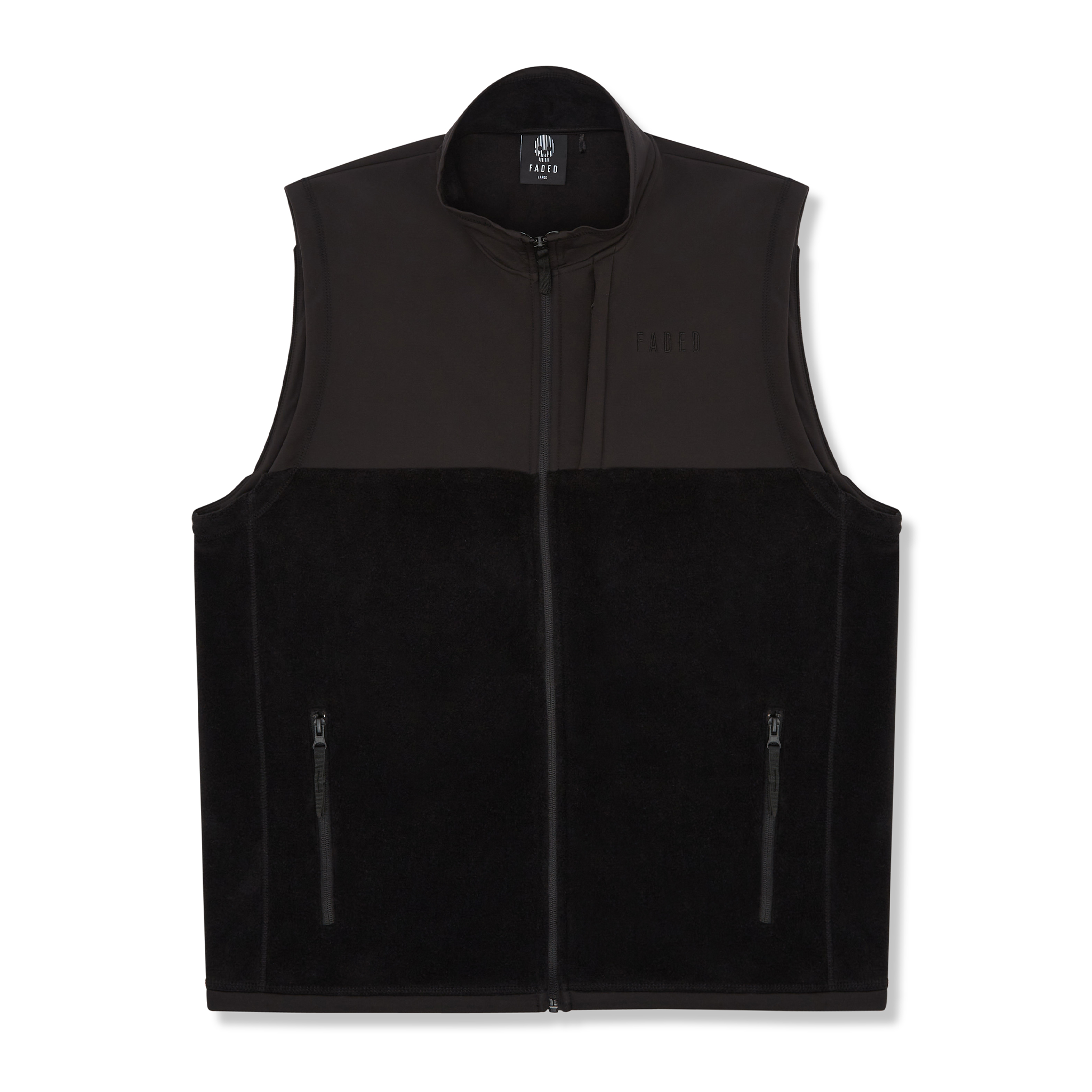 Polar Fleece Gilet | Black