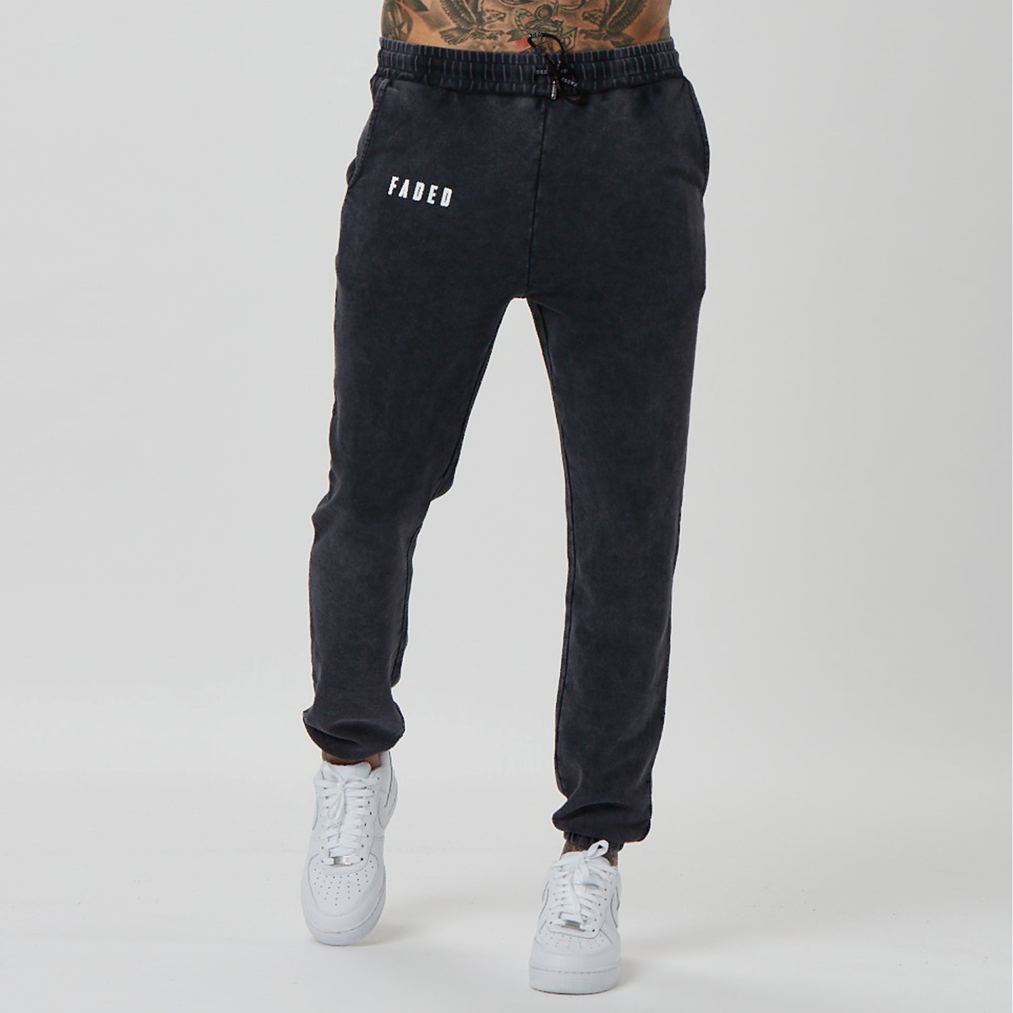 acid wash joggers mens